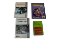 MOTORCYCLE MAINTENANCE: A group of four books relating to motorcycle repair & maintenance [Location: Melbourne]