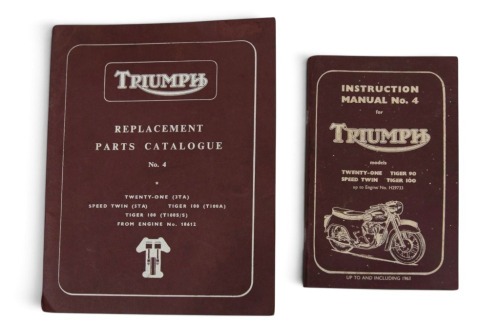TRIUMPH: Two publications relating to Triumph [Location: Melbourne]