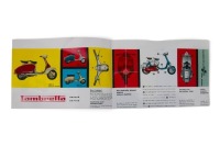 LAMBRETTA: A 1961 Lambretta model range sales brochure, four pages [Location: Melbourne] - 2