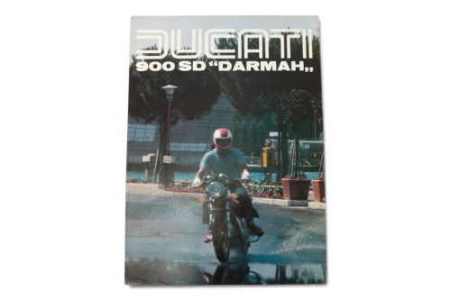 DUCATI: A 1978 Ducati 900SD 'Darmah' sales brochure [Location: Melbourne]