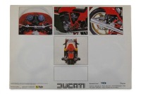 DUCATI: A 1981 Ducati 900 Replica single page sales brochure [Location: Melbourne] - 2