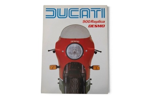 DUCATI: A 1984 Ducati 900 Replica sales brochure [Location: Melbourne]