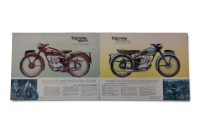 TRIUMPH: A rare 1955 Triumph model range sales brochure, 10 pages [Location: Melbourne] - 3