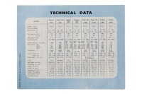TRIUMPH: A 1956 Triumph model range sales brochure [Location: Melbourne] - 2