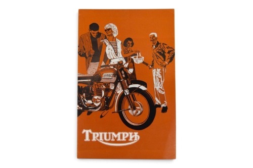 TRIUMPH: A 1964 Triumph model range sales brochure [Location: Melbourne]