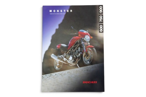 138 · DUCATI: A 1997 Ducati Monster 900, 750 & 600 sales brochure, multilingual [Location: Melbourne]