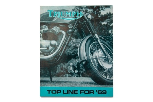 TRIUMPH: A 1969 Triumph model range sales brochure [Location: Melbourne]