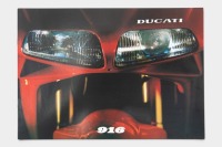 DUCATI: A very rare 1994 Ducati 916 (first series) sales brochure, multilingual [Location: Melbourne]