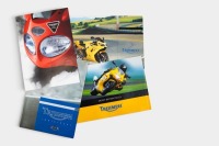 TRIUMPH: Four Triumph sales brochures [Location: Melbourne]