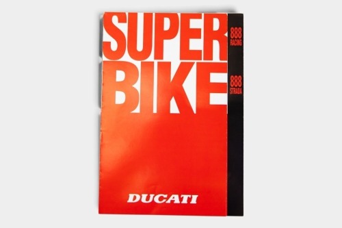157 · DUCATI: A 1994 Ducati 888 Racing & Strada sales brochure, multilingual [Location: Melbourne]