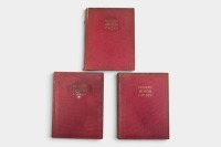 MODERN MOTOR CYCLES: A c1930s three red cloth hardcover volume set 'Modern Motor Cycles' by Arthur W. Judge [Location: Melbourne] - 2