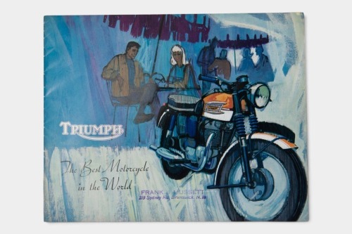 TRIUMPH: A 1964 Triumph model range brochure [Location: Melbourne]