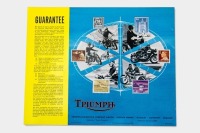 TRIUMPH: A 1964 Triumph model range brochure [Location: Melbourne] - 2