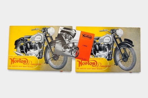 NORTON: Three items of Norton sales literature [Location: Melbourne]