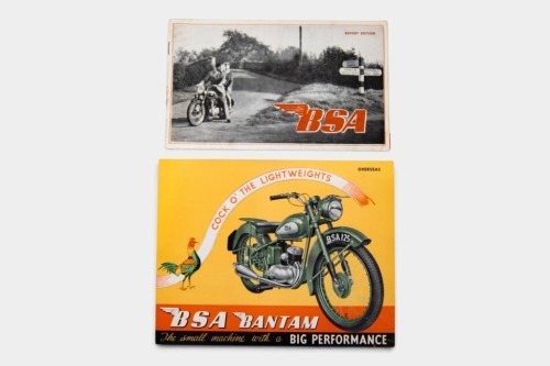222 · BSA: Two BSA sales brochures [Location: Melbourne]