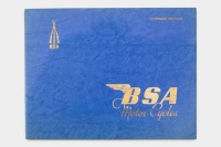 BSA: A BSA 1950 (overseas edition) model range brochure [Location: Melbourne]