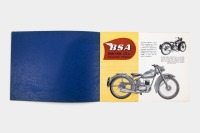 BSA: A BSA 1950 (overseas edition) model range brochure [Location: Melbourne] - 2