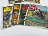 AUSTRALIAN DIRT BIKE MAGAZINE: A group of eight issues [Location: Sydney] - 2