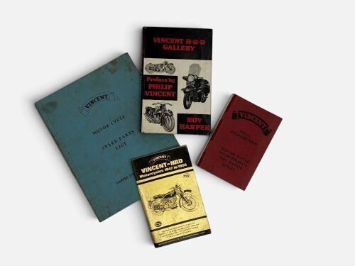 VINCENT H.R.D.: A group of four publications [Location: Sydney]