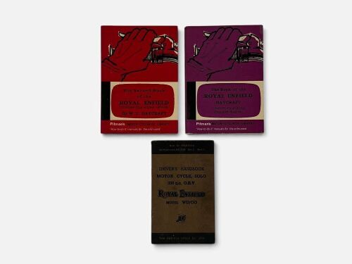 ROYAL ENFIELD: A group of three softcover publications [Location: Sydney]