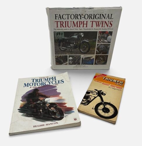 TRIUMPH: A group of three books [Location: Sydney]