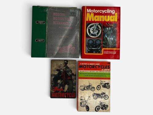 MOTORCYCLES: A group of four technical publications relating to motorcycle mechanics [Location: Sydney]