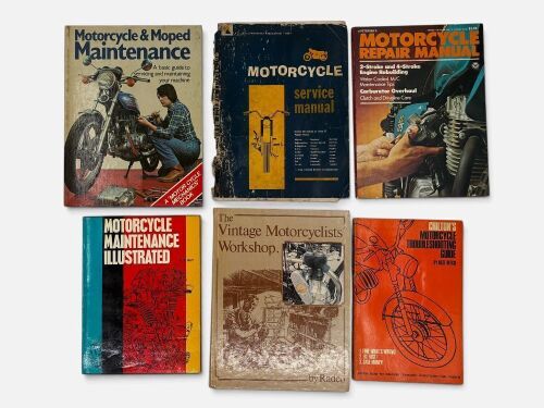 MOTORCYCLES: A group of seven technical publications relating to motorcycle mechanics [Location: Sydney]