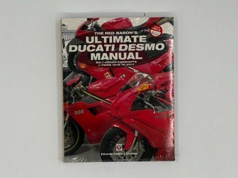 350 · DUCATI: A softcover book 'The Ultimate Ducati Desmo Manual: Belt-Driven Camshafts L-Twins 1979 to 2017' by Eduardo Cabrera Choclan [Location: Sydney]