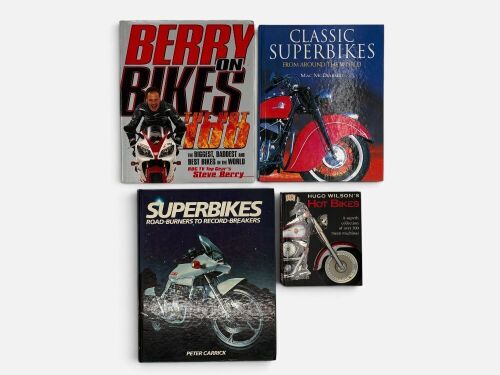 MOTORCYCLE BOOKS: A group of four books on Superbikes [Location: Sydney]