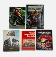 MOTORCYCLE BOOKS: A group of five books on Classic Motorcycles [Location: Sydney]