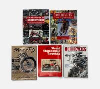 MOTORCYCLE BOOKS: A group of five books on Classic Motorcycles [Location: Sydney]