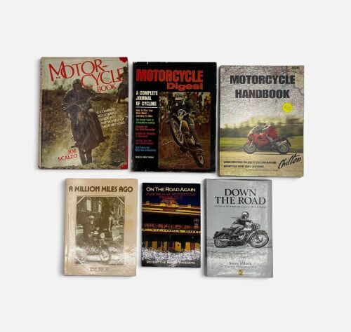 358 · MOTORCYCLE BOOKS: A group of six books on Classic Motorcycles [Location: Sydney]