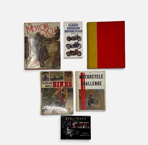 MOTORCYCLE BOOKS: A group of six books on Classic Motorcycles [Location: Sydney]
