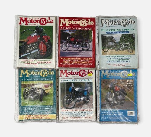 THE CLASSIC MOTORCYCLE MAGAZINE: A collection of magazines 1981-2006, incomplete with some duplicates [Location: Sydney]
