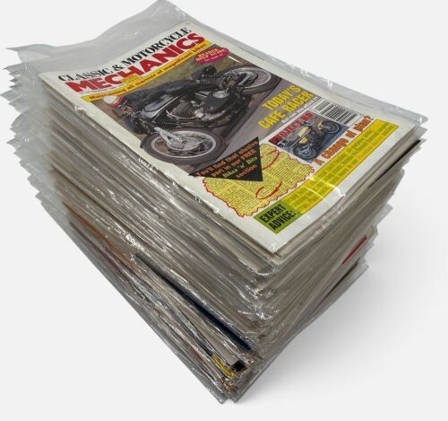 CLASSIC & MOTORCYCLE MECHANICS MAGAZINE: A collection magazines from the 1980s & 1990s, Issue 1-62 [Location: Sydney]