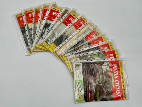MOTORCYCLIST ILLUSTRATED MAGAZINE: An incomplete collection of 25 magazines from the 1960s and 1970s [Location: Sydney]