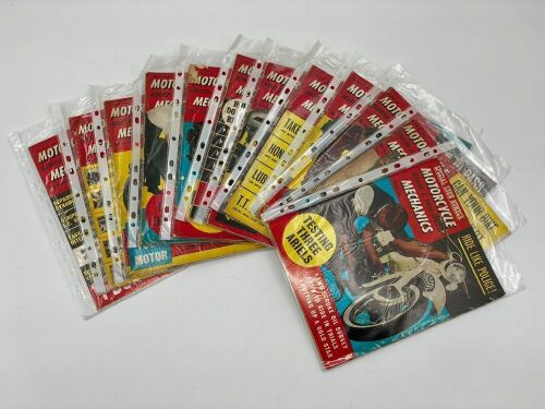 MOTOR CYCLE MECHANICS MAGAZINE: An incomplete collection magazines from the 1960s and 1970s [Location: Sydney]