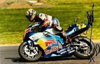 KIRK MCCARTHY: An unframed signed original photograph by motorsport photographer John Morris [Location: Sydney]