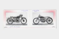 VINCENT / H.R.D: An Australian distributed c1946 Vincent / H.R.D model range brochure, stamped on numerous pages 'Clarex Motors - Cnr Nepean & North Rds Gardenvale', 23 pages, 'Code: ABC 7th Edition' [Location: Melbourne] - 3