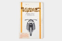 BROUGH SUPERIOR: A c1932 Brough Superior model range brochure, covers SS100, SS80, Black Alpine 680, Overhead 680 & 'Cruiser' Sidecar, in fold-out poster form [Location: Melbourne]