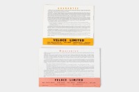 VELOCETTE: Two c1950s Velocette brochures [Location: Melbourne] - 2