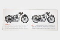 NORTON: A Norton 1952 model range brochure, covers model 77, Big 4, ES2 & International, also includes race results & specifications, 14 pages [Location: Melbourne] - 3