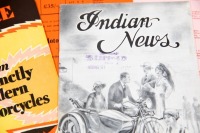 INDIAN: A group of c1920s Indian promotional material with local distributor stamp 'T. Lippold King St. Warwick' [Location: Melbourne] - 2