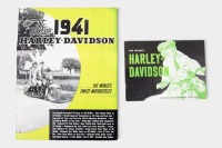 HARLEY-DAVIDSON: Two c1940s Harley-Davidson brochures [Location: Melbourne]