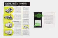 HARLEY-DAVIDSON: Two c1940s Harley-Davidson brochures [Location: Melbourne] - 2