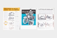 HARLEY-DAVIDSON: Three c1930s & 1940s Harley-Davidson model range brochures [Location: Melbourne] - 2