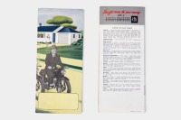 HARLEY-DAVIDSON: Two early 1950s Harley-Davidson 125 brochures, includes a 'Yours for Happy Days' brochure and a 'Safe, Modern Power Riding for Everyone at Low Cost' brochure [Location: Melbourne] - 2