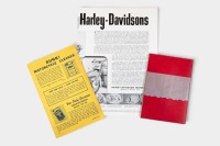 HARLEY-DAVIDSON: Three Harley-Davidson items [Location: Melbourne] - 2