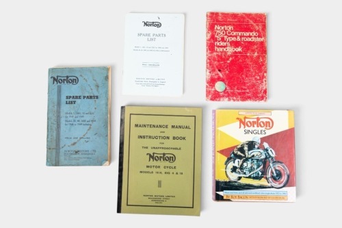 233 · NORTON: Five Norton literature items [Location: Melbourne]