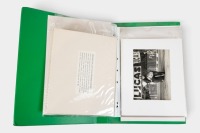 PRESS PHOTOS: A personal compiled binder folder mostly containing c1950s & some 1960s press photos [Location: Melbourne] - 2